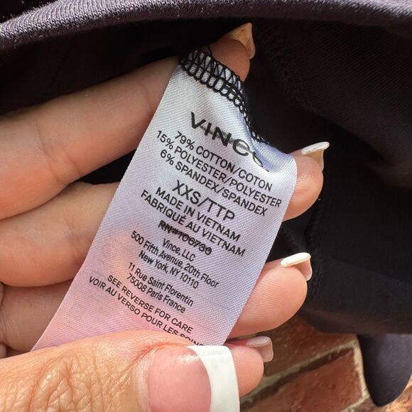 VINCE $345 Cotton Blend Chore Jacket Coastal BLUE womens XXS NEW - Picture 5 of 8